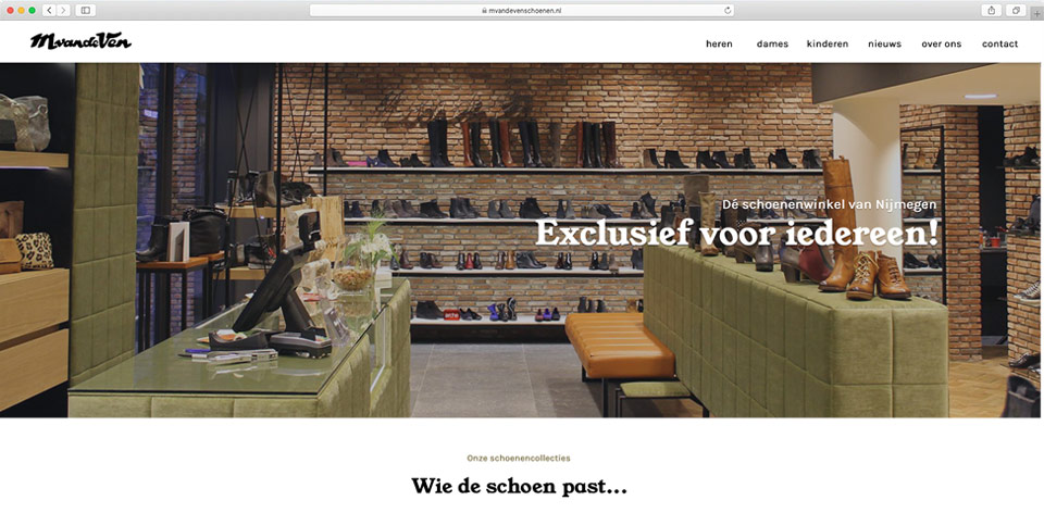 screenshot-website-mvdven-schoenen-nijmegen